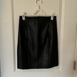 Express Faux Leather Pencil Skirt